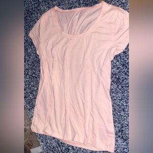 No Boundaries Light Pink Short Sleeve Tee